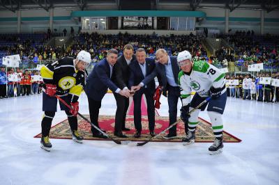 НХЛ в Рязани открыли Павел Малков, Олег Смирнов и легенды мирового хоккея